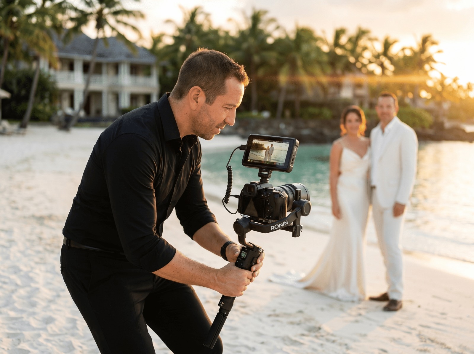 ONEKORP en tournage à l'île Maurice